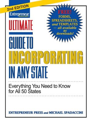 cover image of Ultimate Guide to Incorporating In Any State
